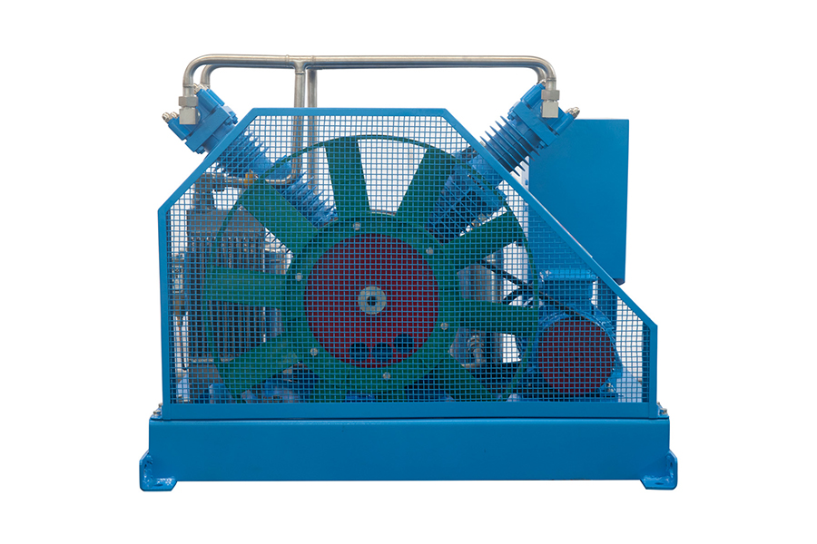 Syreförstärkare med medelstora och lågt tryck