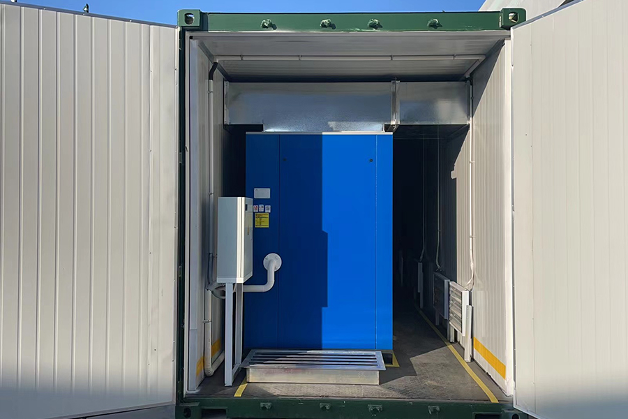 PSA -kvävegenerator för behållare