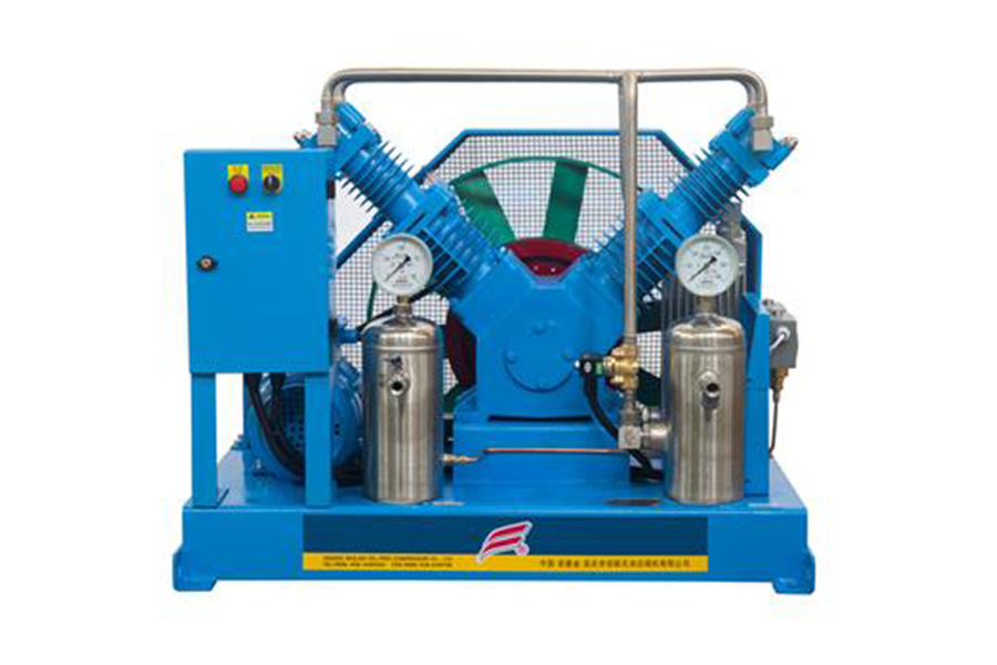 Syreförstärkare med medelstora och lågt tryck