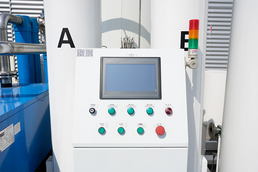 Syregenerator för medicinsk molekylär sikt